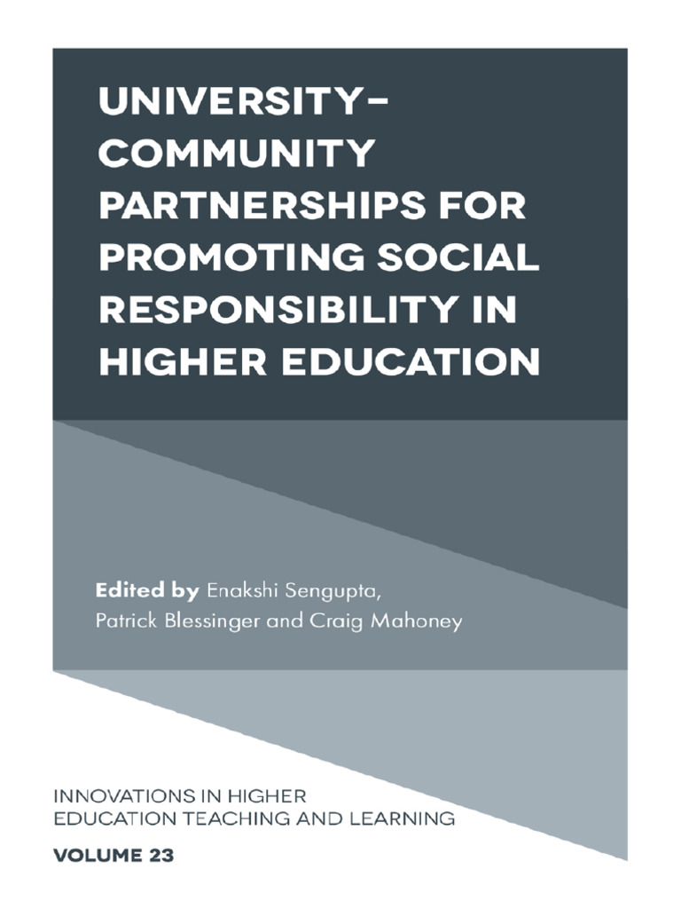 Innovations in Higher Education Teaching and Learning Series Enakshi ...