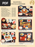 Hachi Grill Ampera Menu & Prices 2025 | PDF | Menu | Foods