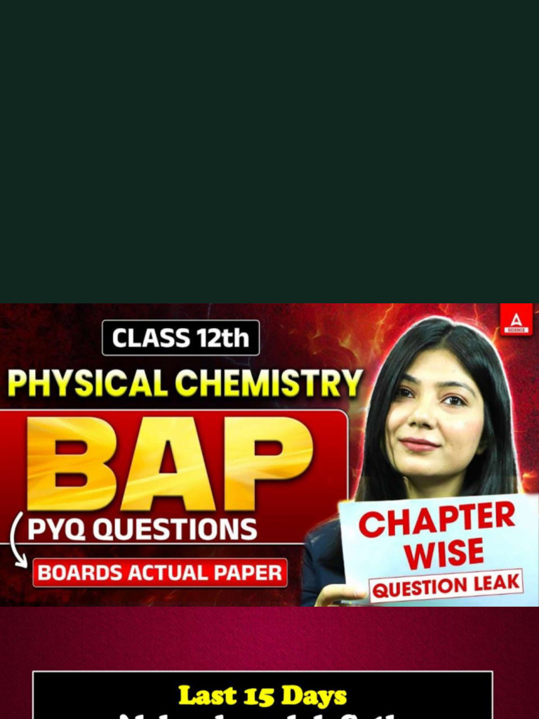Pyq - Chem 1 | PDF