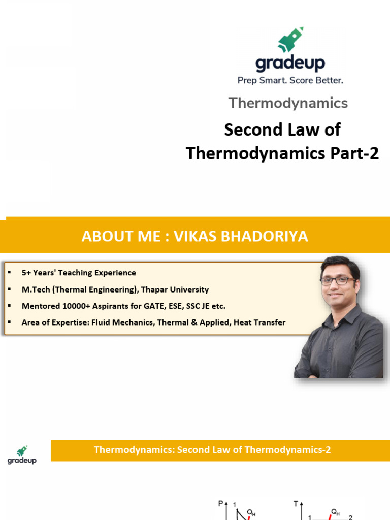 Second Law of Thermodynamics 2 | PDF | Heat | Thermodynamics