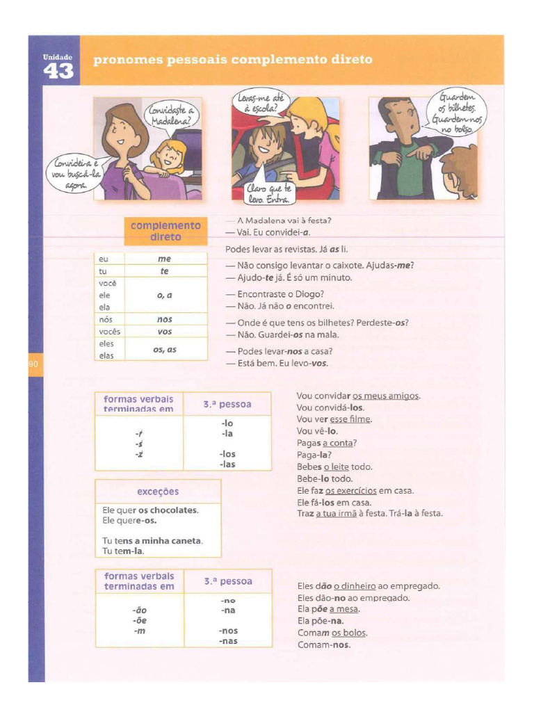 Complemento direto | PDF