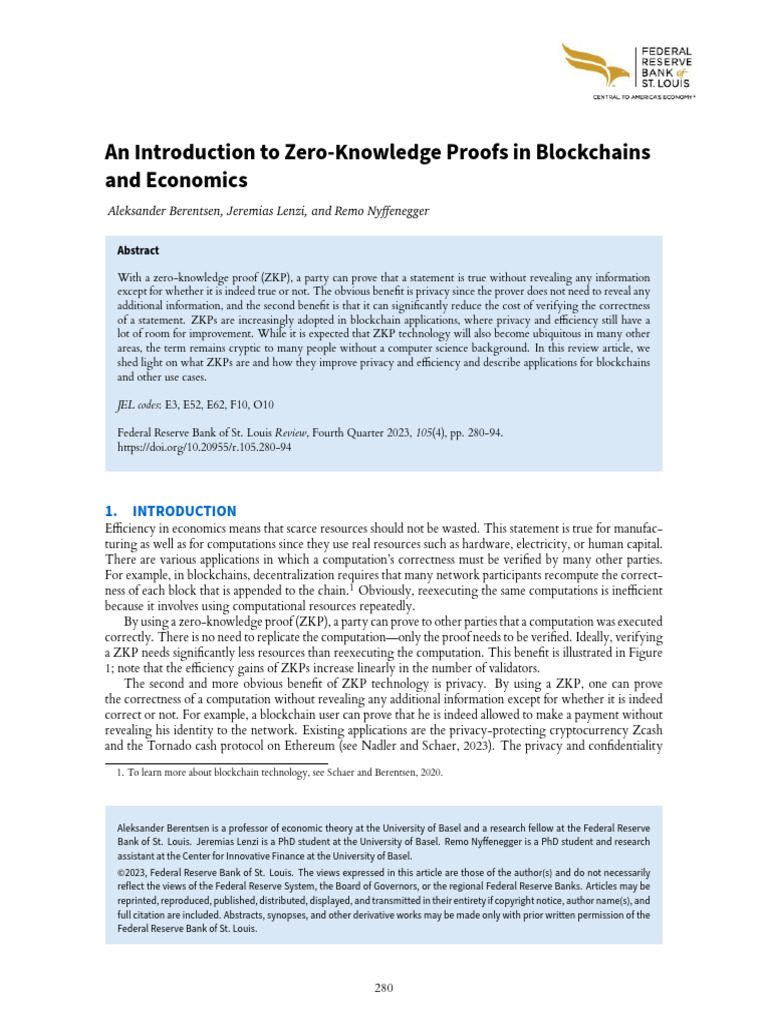 Understanding Zero-Knowledge Proofs in Blockchain | PDF | Mathematics