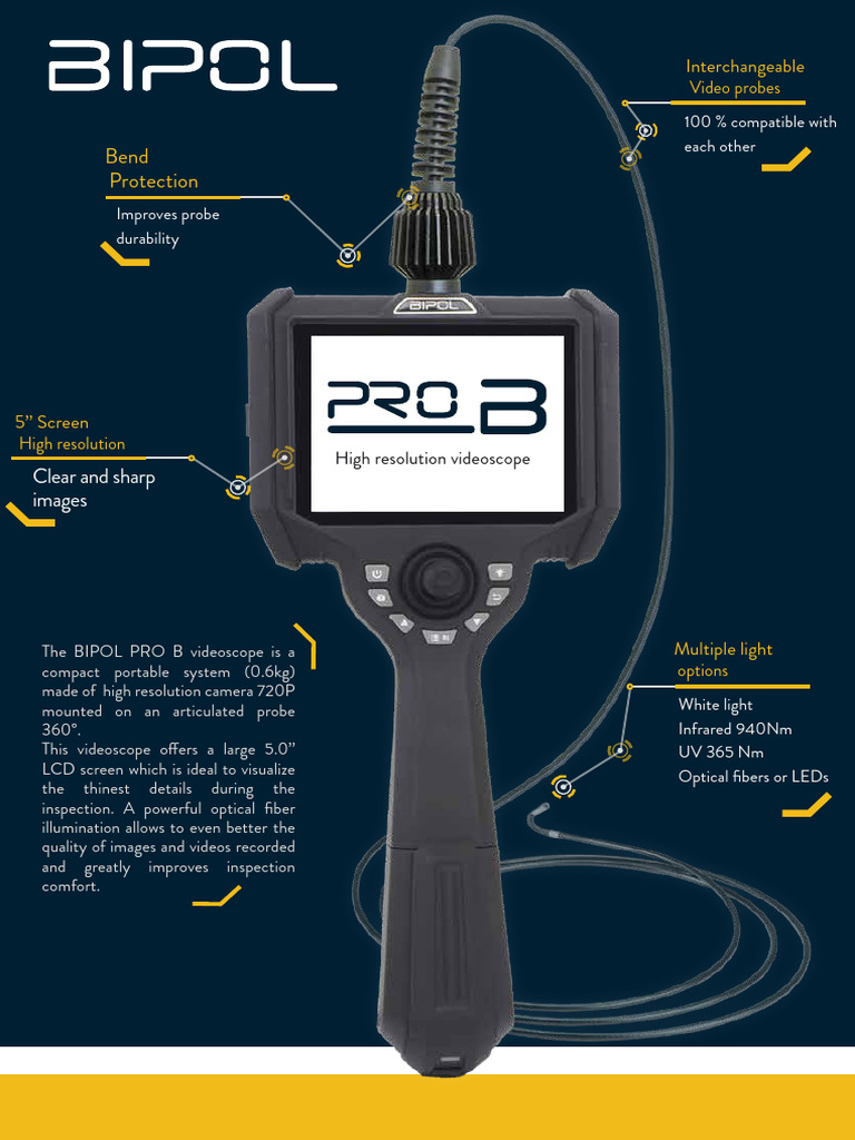 Videoscope BIPOL PRO B GB | PDF | Usb | Video