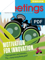 Motivation For Innovation - Plan Your Meetings 2011 Annual Issue 1