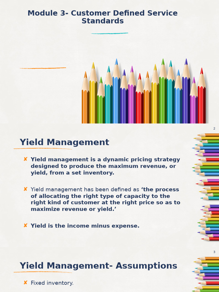 Yield Management in Service Industries | PDF | Marketing | Economies