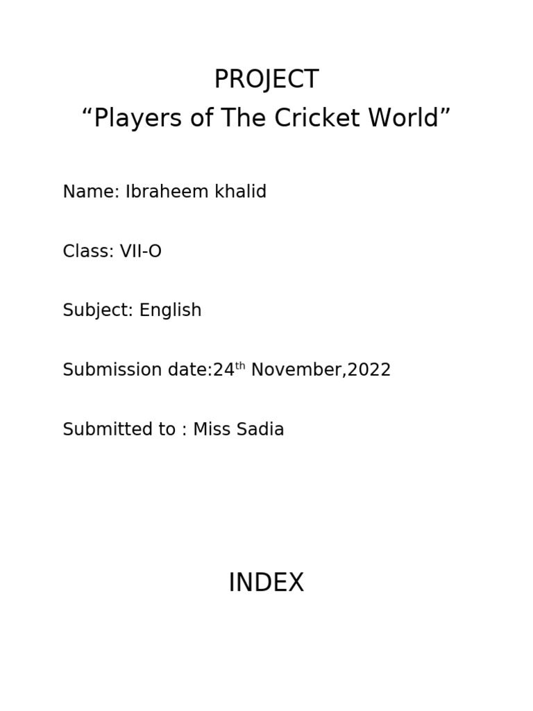 Top Pakistani Cricketers Overview | PDF | Cricket | Ball And Bat Games