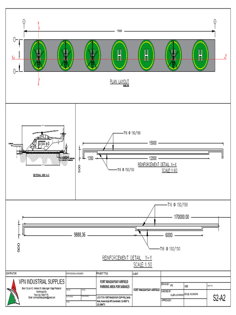 HELIPAD DESIGN-AREA_2 | PDF