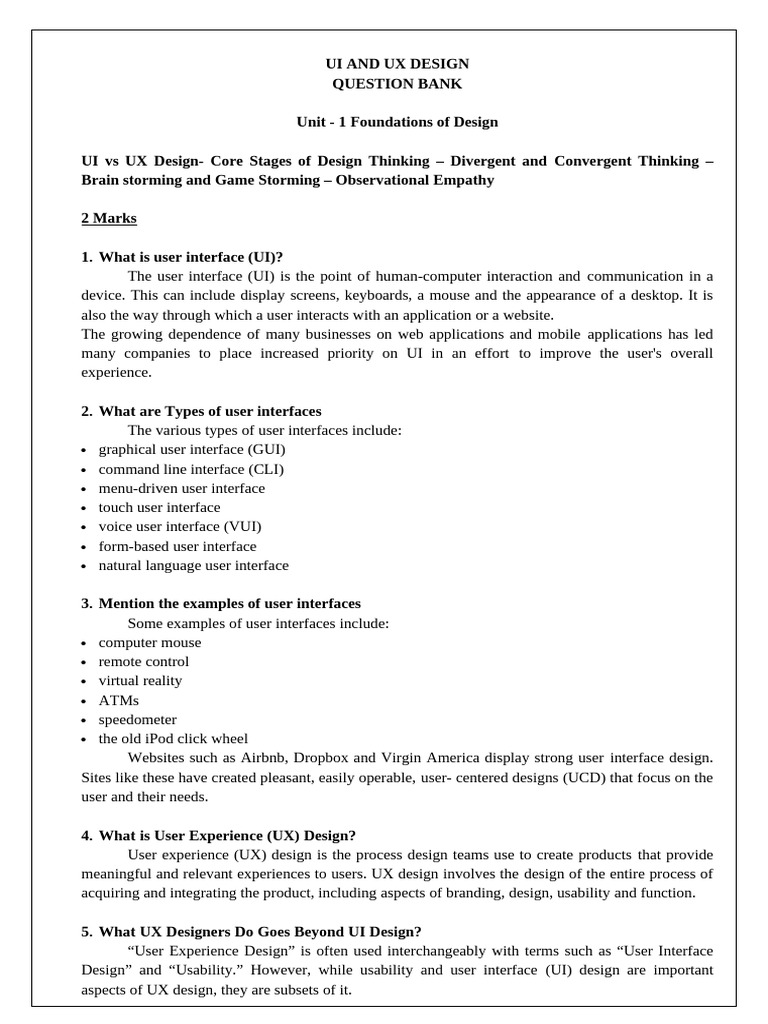 Ideation and Decision-Making in UX Design | PDF | Graphical User ...
