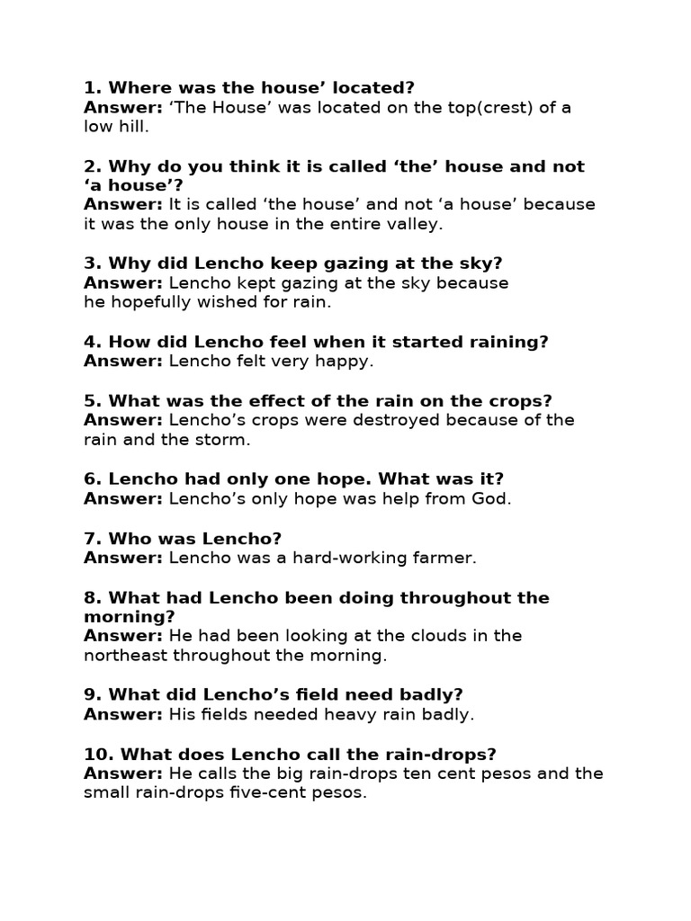 Chapter 1st Question | PDF