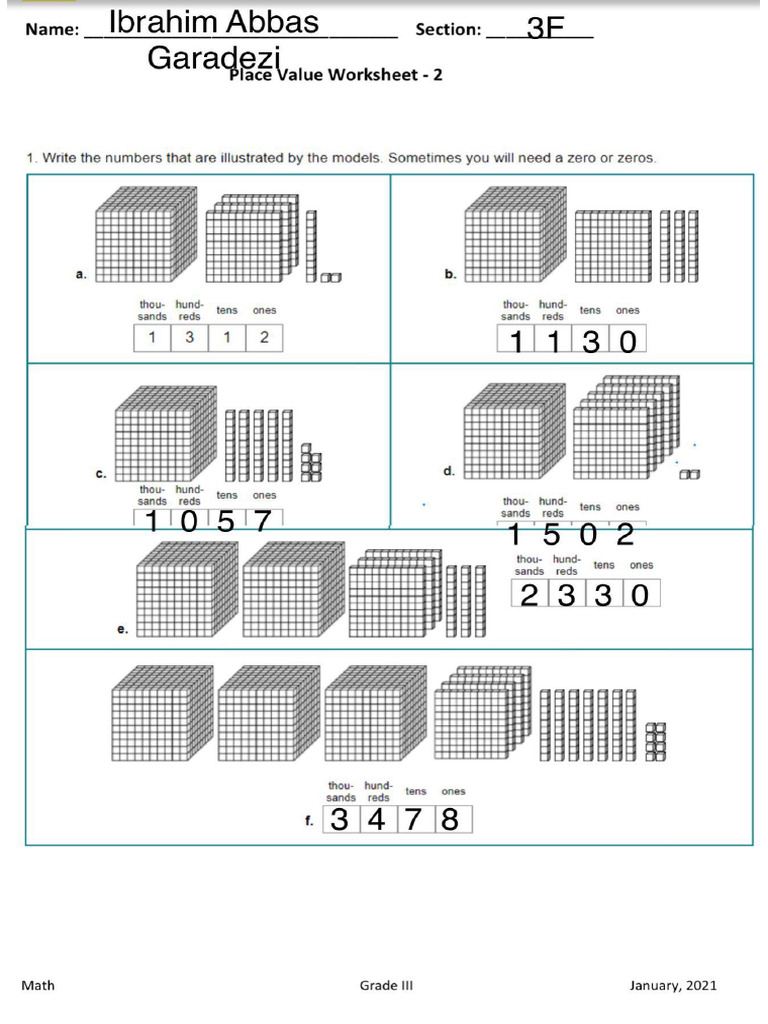 Ibrahim Abbas Garadezi’s Mathematics Wor | PDF