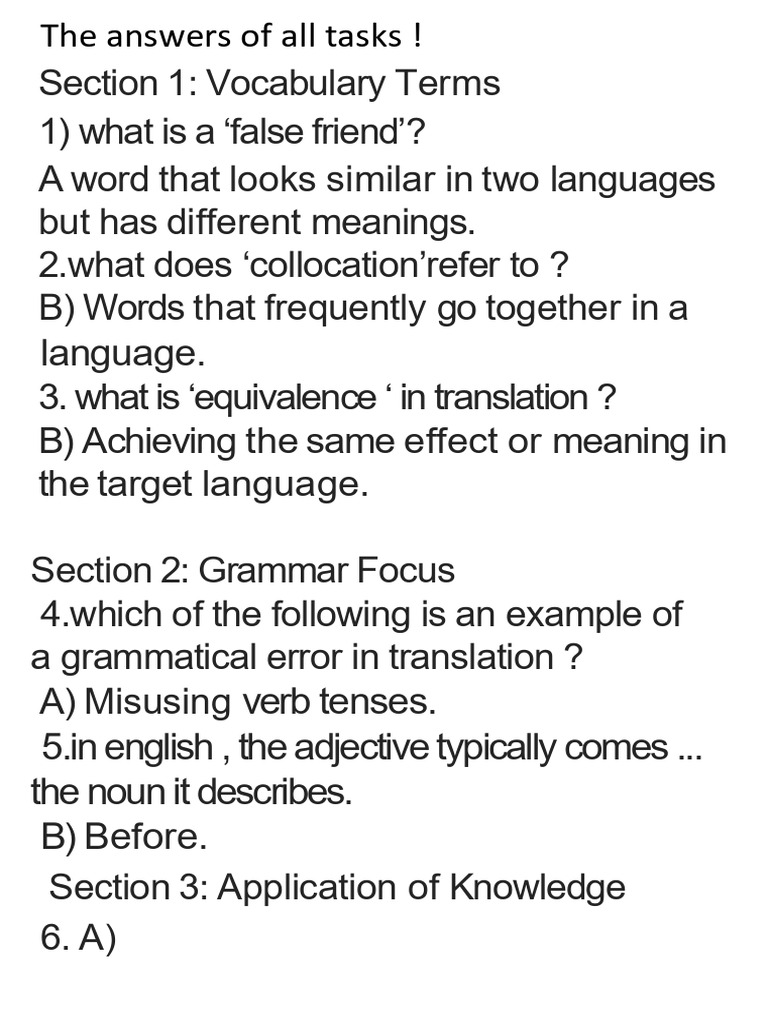 Understanding Translation Challenges | PDF