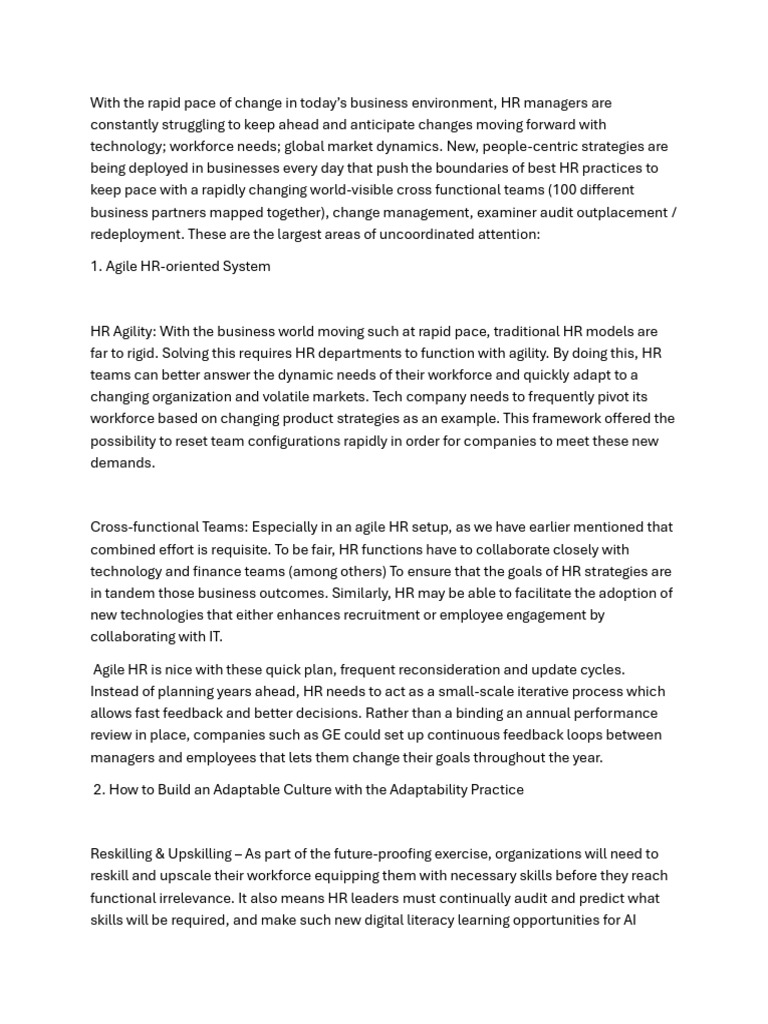 Ai And Hr Pdf Recruitment Employee Retention