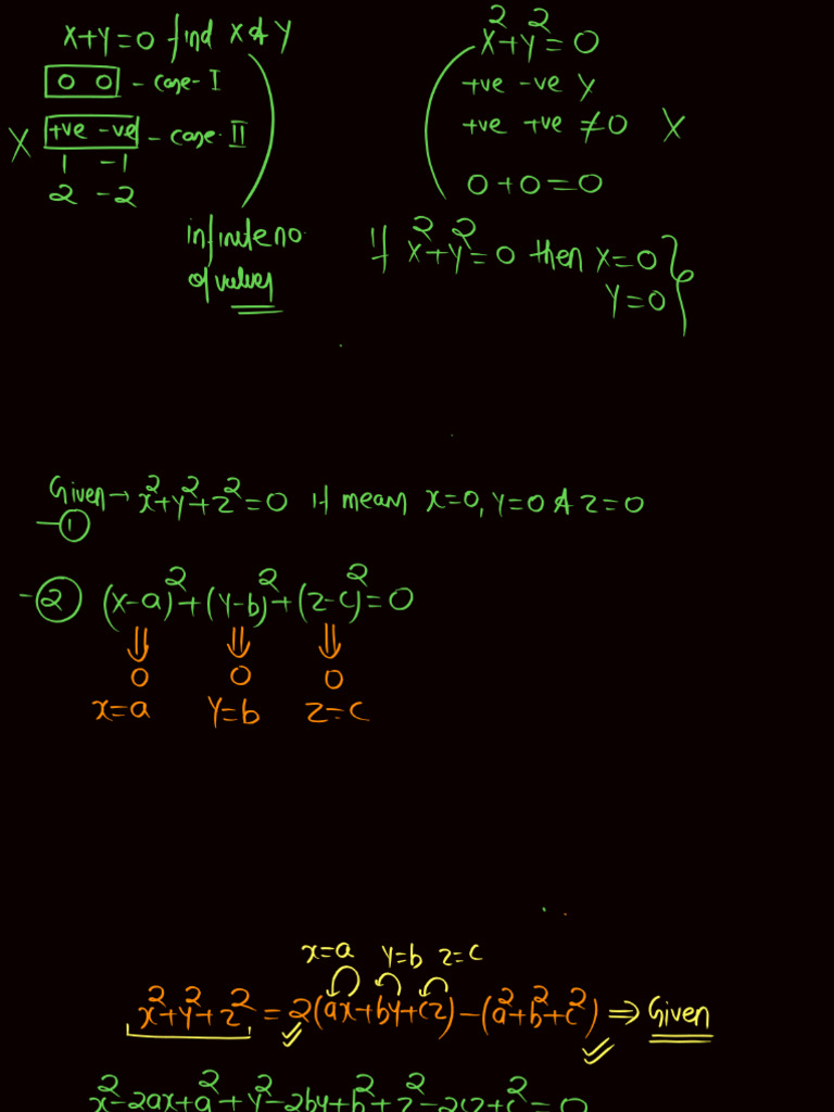 Algebra - 10 - Notes | PDF