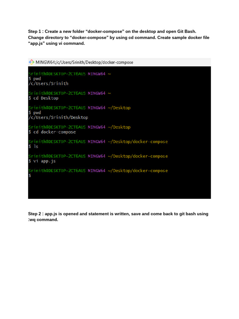 Docker Image Creation Guide | PDF