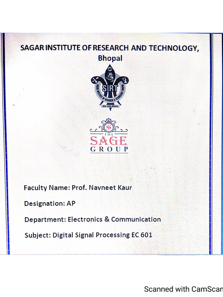 Chebyshev Filter Designing Pdf