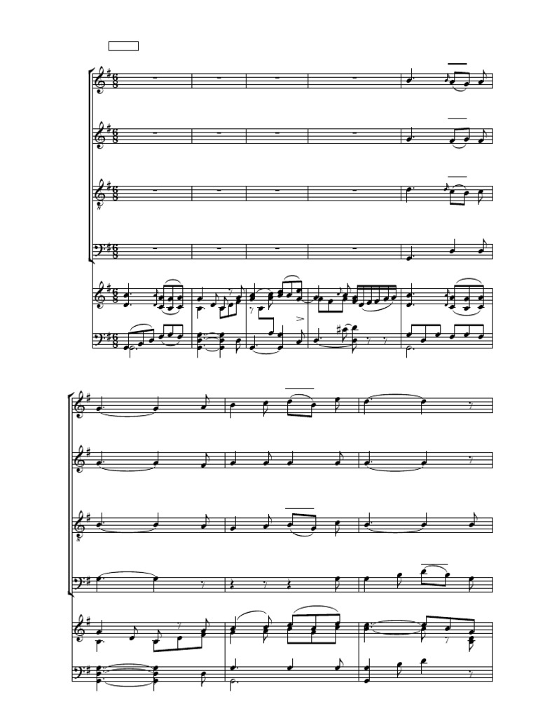 Come Gentle Spring: Haydn's Lyrics | PDF | Vocal Music | Elements Of Music