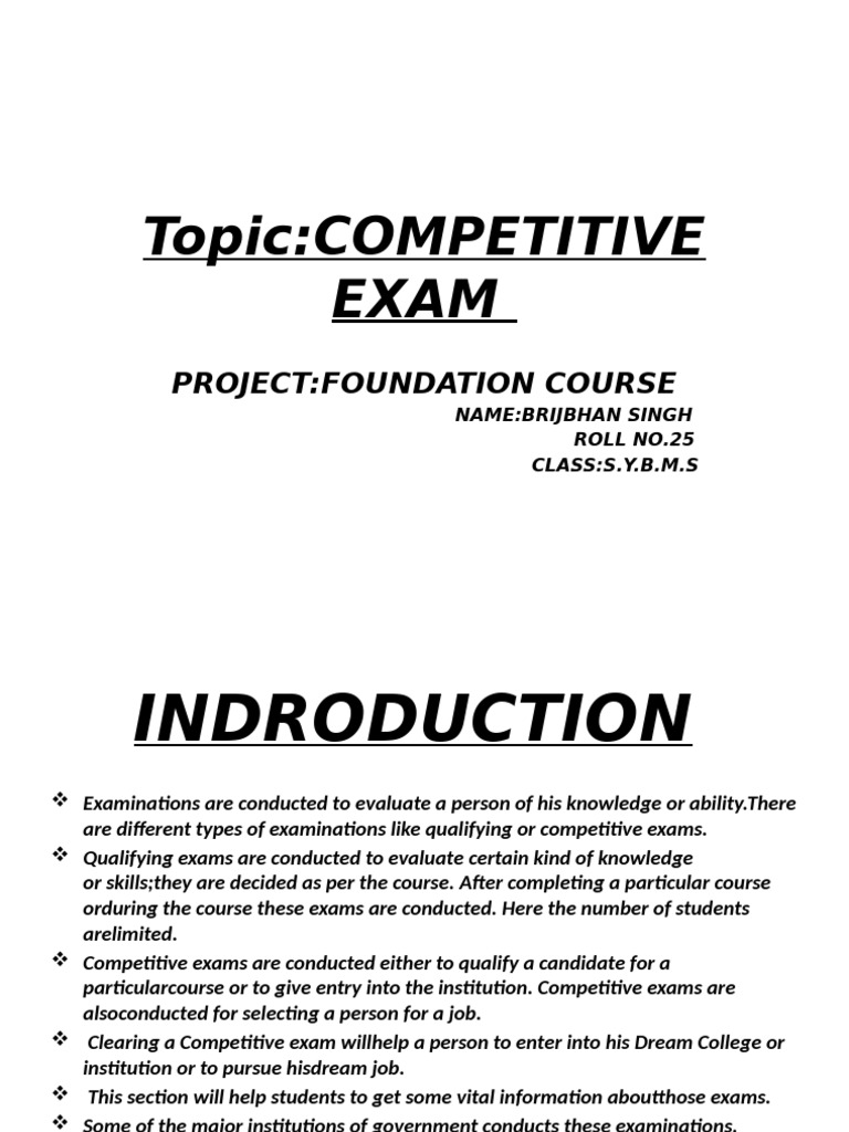 Competitive Exam Preparation Guide | PDF | Note (Typography) | Knowledge