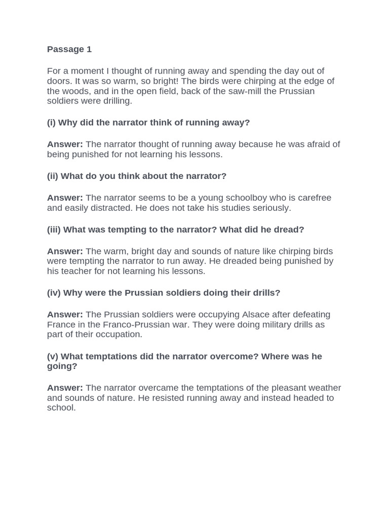 the last lesson | PDF