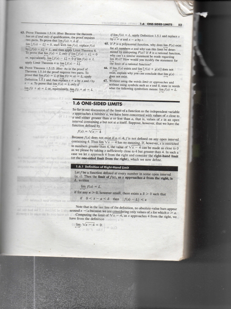 Limits 2 | PDF