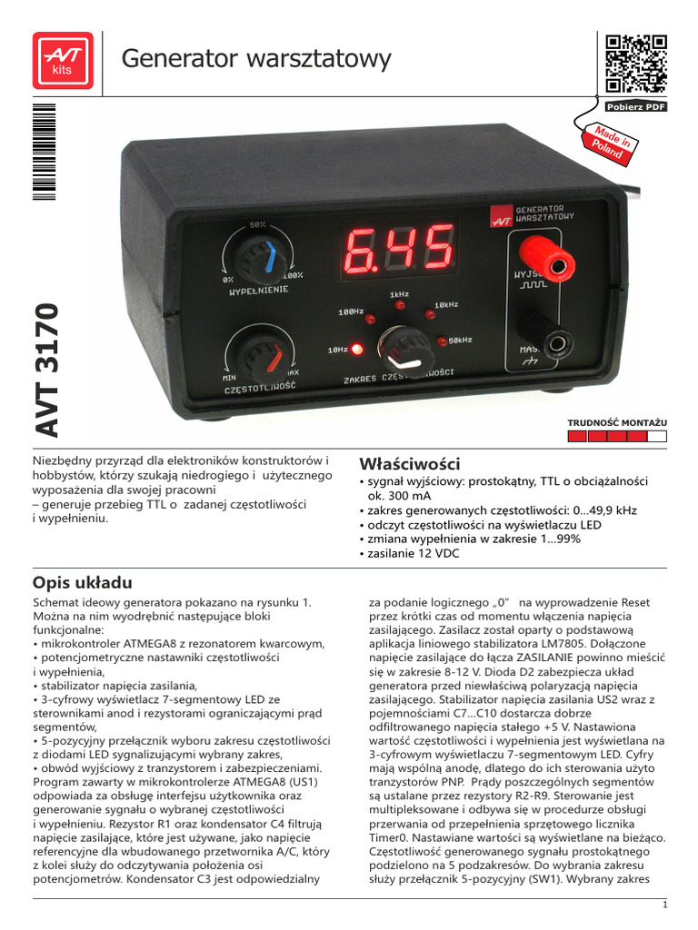 AVT3170 | PDF