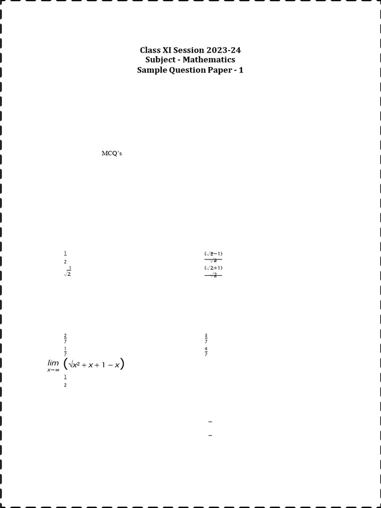 Maths 11th Guide Pdf