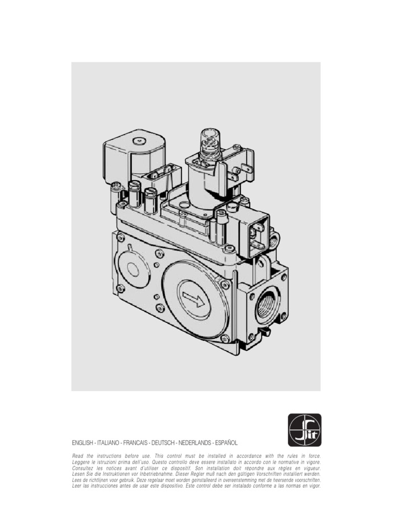 Multi-Functional Gas Control Guide | PDF | Power Supply | Mains Electricity