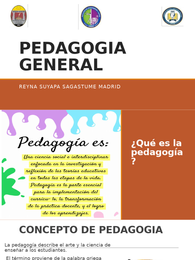 Introducción a la Pedagogía General | PDF | Pedagogía | Science