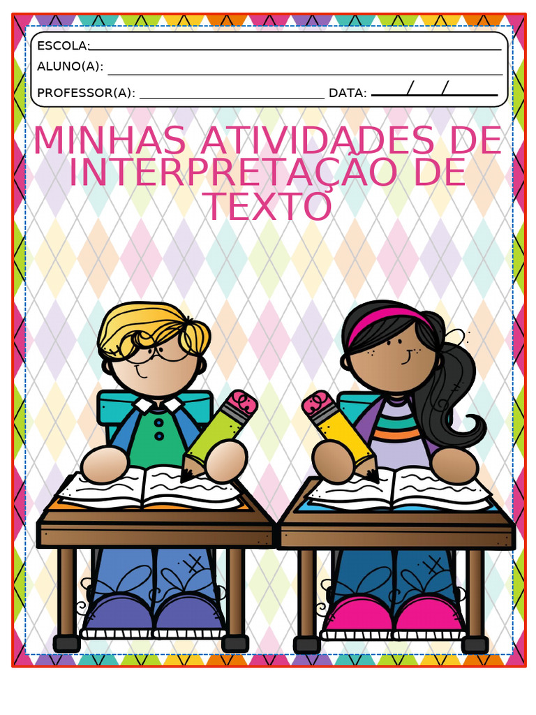 Atividades de Interpretação de Texto 1º Ano | PDF