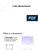 All About the Dimensions