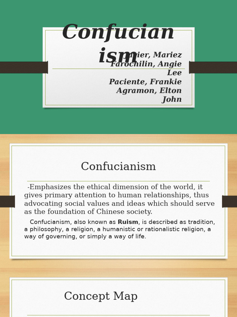 Overview of Confucianism and Its Principles | PDF | Confucianism | Analects