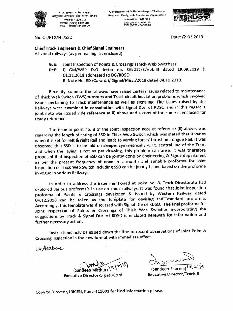 TWS Joint Inspection | PDF