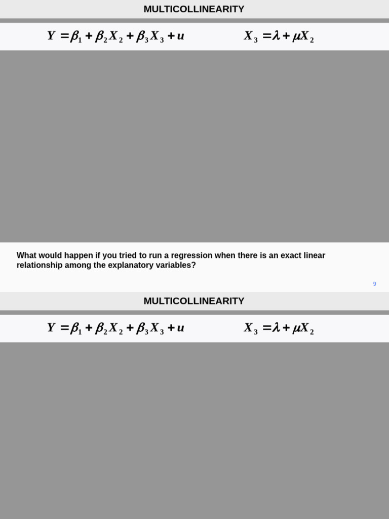 Multicollinearity Example | PDF | Linear Regression | Mathematical And ...