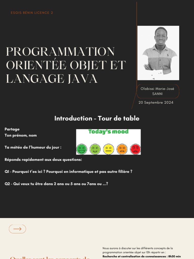 Concepts de POO et Java en 20h | PDF | Compilateur | Classe (informatique)