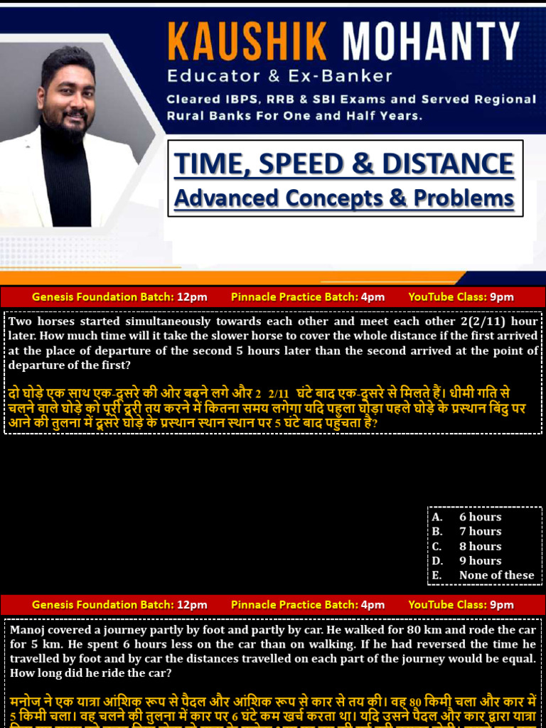 Time, Speed & Distance Advanced Concepts - 26816135 - 2025 - 02!18!10 ...