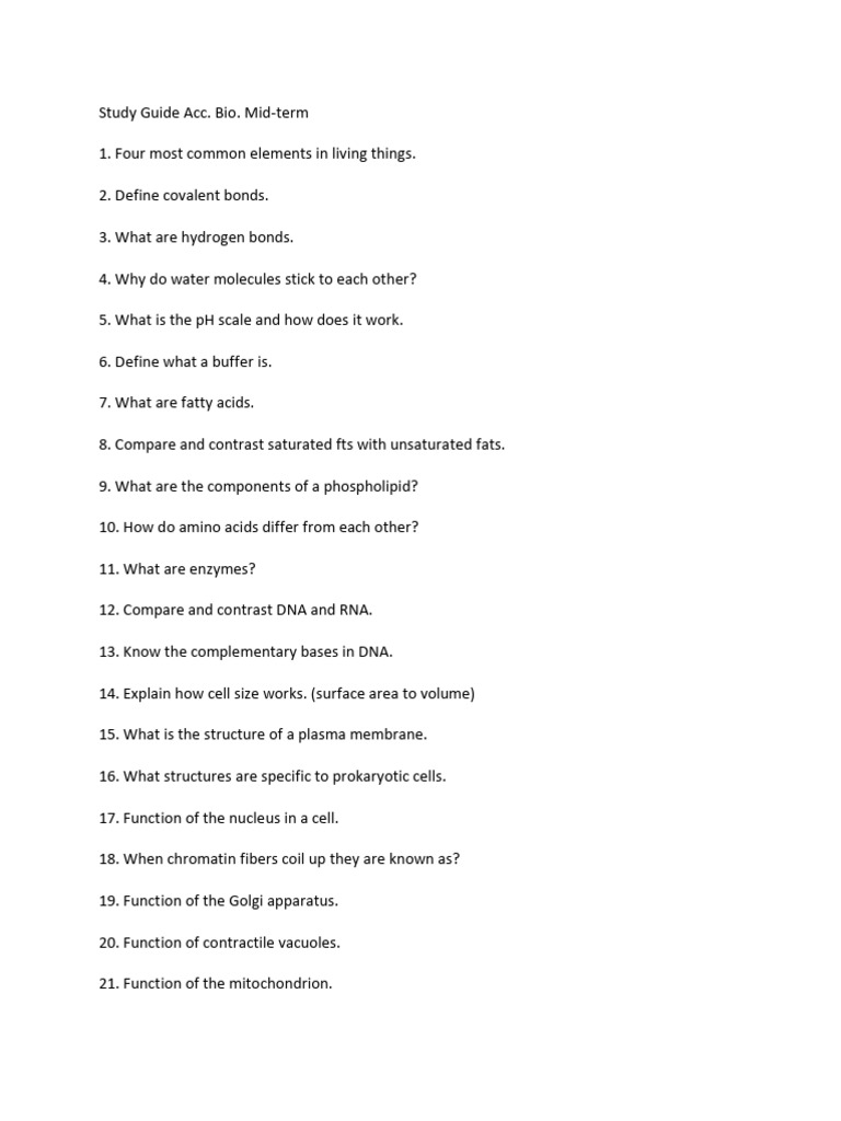 Kami Export - Study Guide Acc | PDF