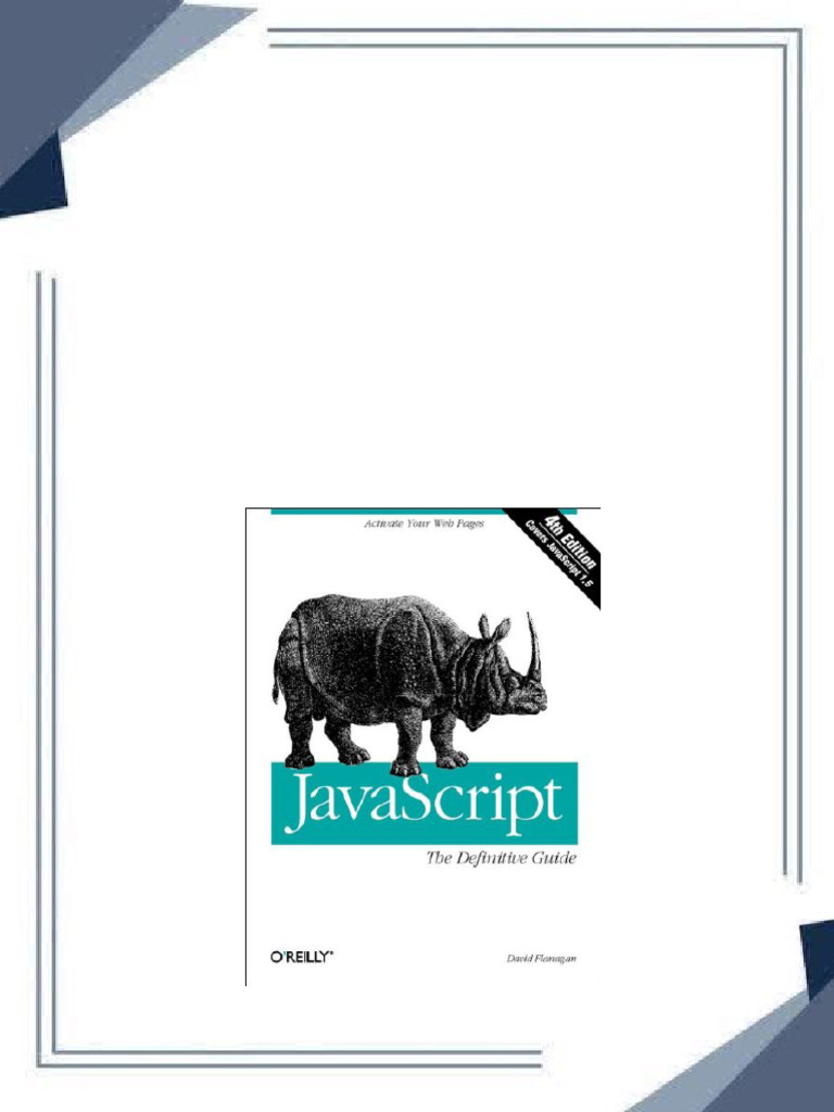 [Ebooks PDF] download JavaScript The Definitive Guide Fourth Edition(00)