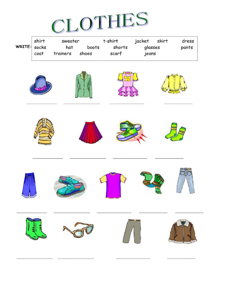 Clothes | PDF