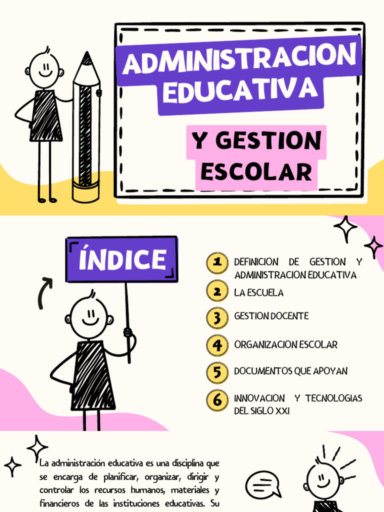 Administracion y Gestion Escolar | PDF | Enseñando | Plan de estudios