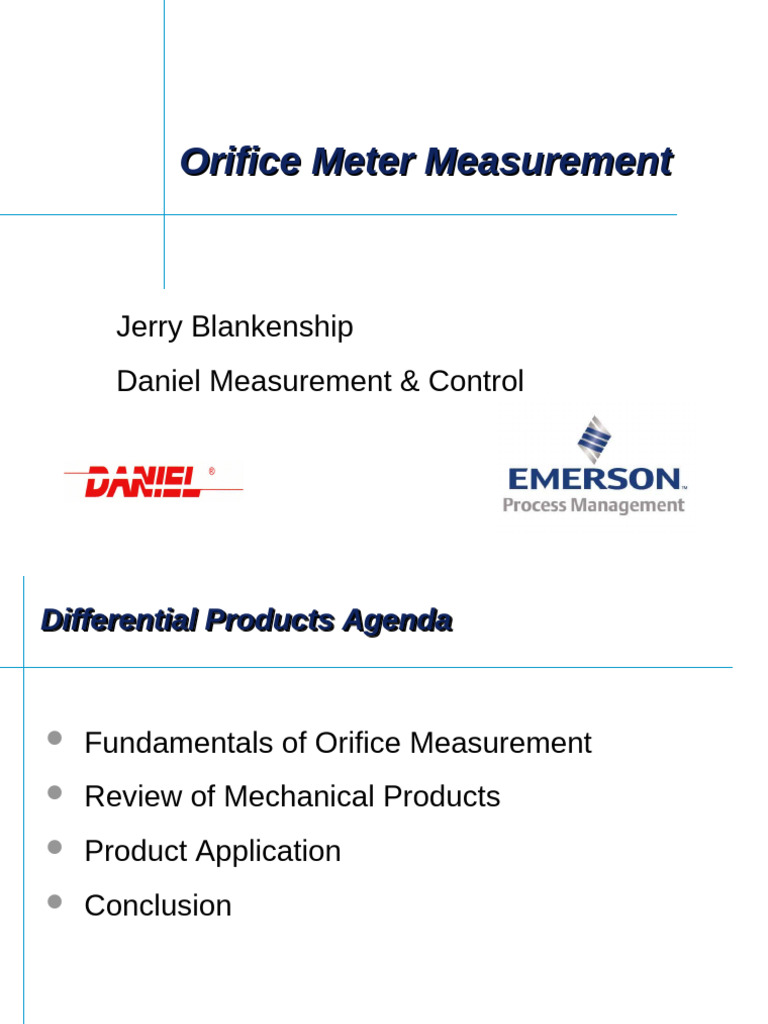 Orifice Meter Basic | PDF | Mechanical Engineering | Gas Technologies