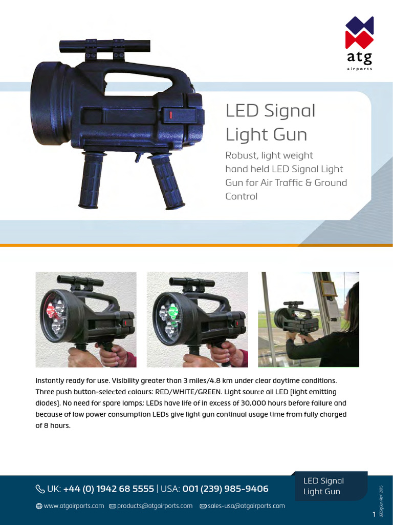 LED Signal Light Gun | PDF | Light Emitting Diode | Electricity