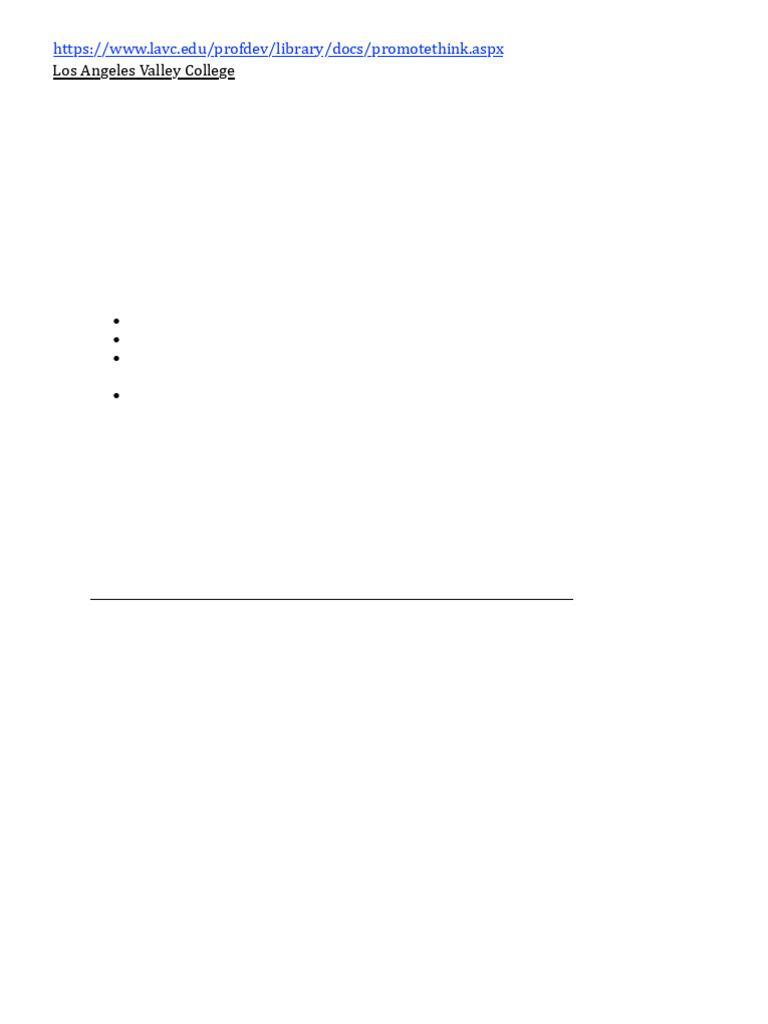 Designing Effective Discussion Questions III | PDF | Thought | Critical ...
