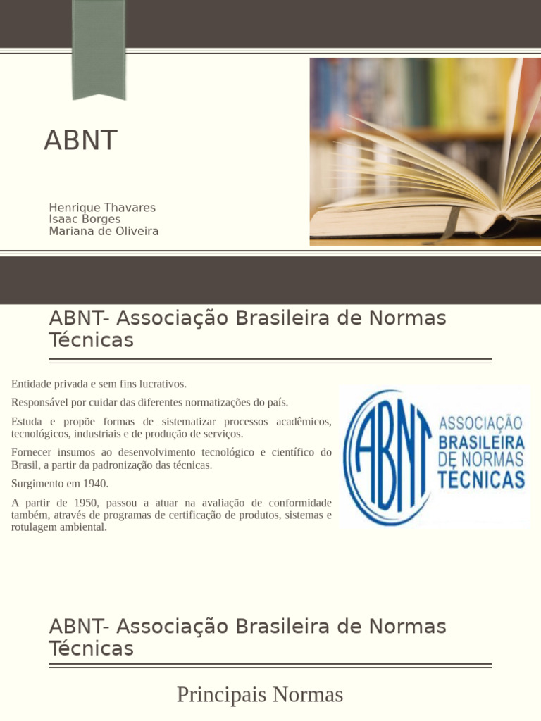 Normas ABNT para Trabalhos Acadêmicos | PDF | Abstract (resumo) | Citação