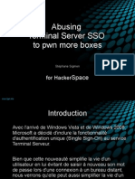 Abusing Terminal Server SSO to pwn more boxes