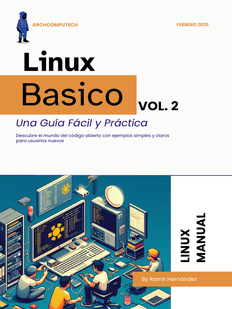 ¡El Manual 2 Básico de Linux Ha Llegado! | PDF | Archivo de computadora ...