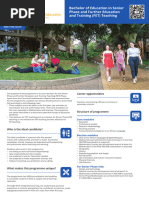 UCT PGCE Admission Requirements | PDF | Bachelor's Degree | Academic Degree