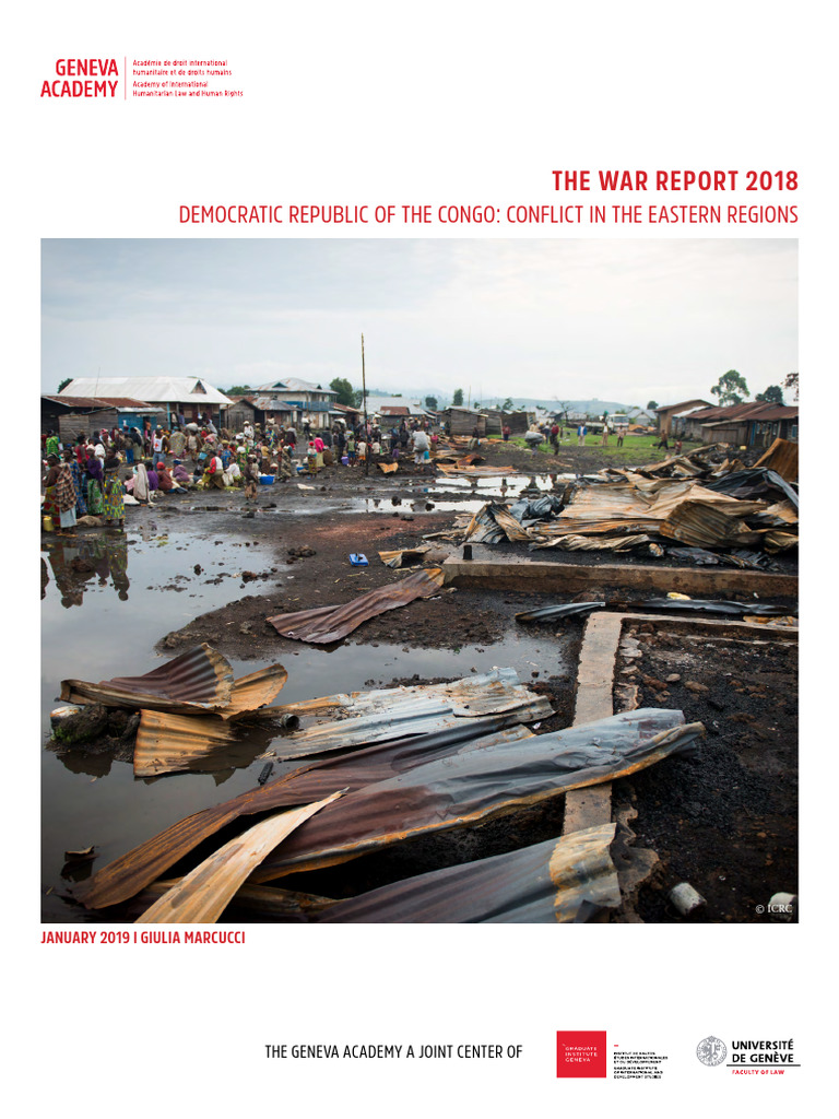 Democratic Republic of The Congo Conflict in The Eastern Regions | PDF ...