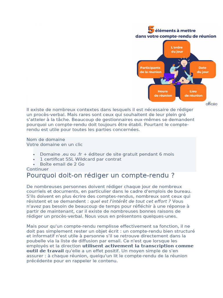 Importance et types de comptes-rendus | PDF | A priori et a posteriori