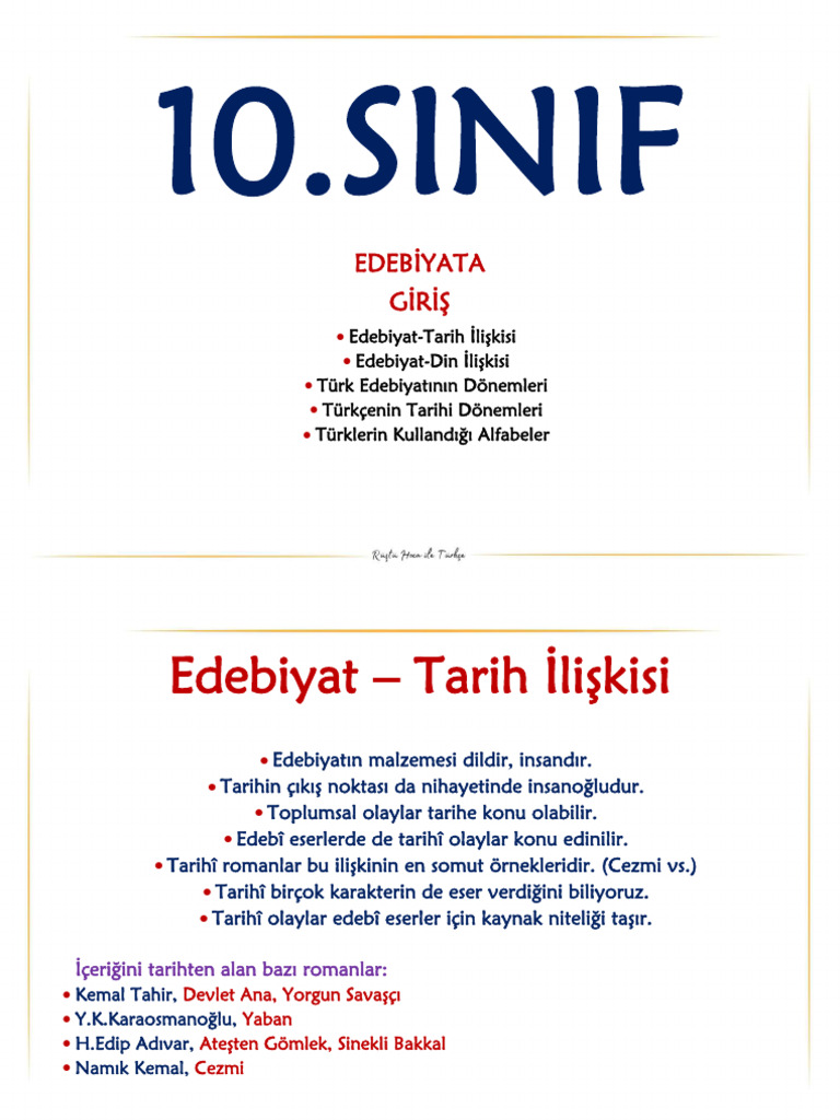 10 Sınfffff | PDF