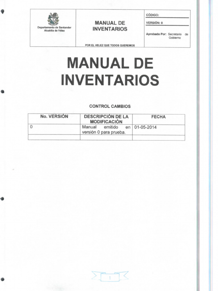 Manual de Inventarios LP | PDF | Contabilidad | Depreciación