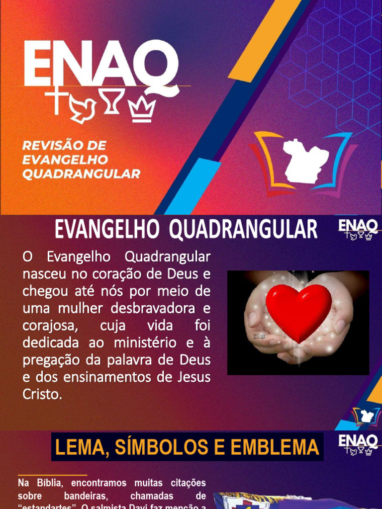 Significado da Bandeira Quadrangular | PDF | Jesus | Salvação